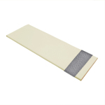 Cream Wood Venetian Blind With Dark Grey Tape Swatch Cream Wood Venetian Blind With Dark Grey Tape Swatch
