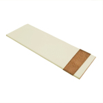 Cream Wood Venetian Blind With Pecan Tape Swatch Cream Wood Venetian Blind With Pecan Tape Swatch