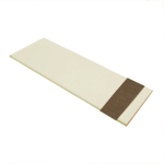 Cream Wood Venetian Blind With Walnut Tape Swatch Cream Wood Venetian Blind With Walnut Tape Swatch