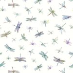 Dragonflies Cream Roller Blind Dragonflies Cream Roller Blind