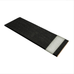 Ebony Wood Venetian Blind With Dark Grey Tape Swatch Ebony Wood Venetian Blind With Dark Grey Tape Swatch