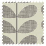 Made to Measure Scribble Stem Grey Roller Blind Made to Measure Scribble Stem Grey Roller Blind