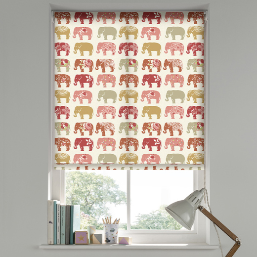 Elephants Spice Roller Blind Elephants Spice Roller Blind