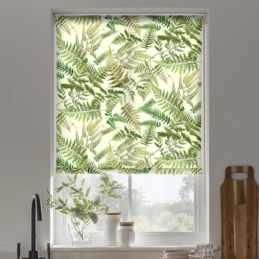Fern Glade Linen Roller Blind Fern Glade Linen Roller Blind