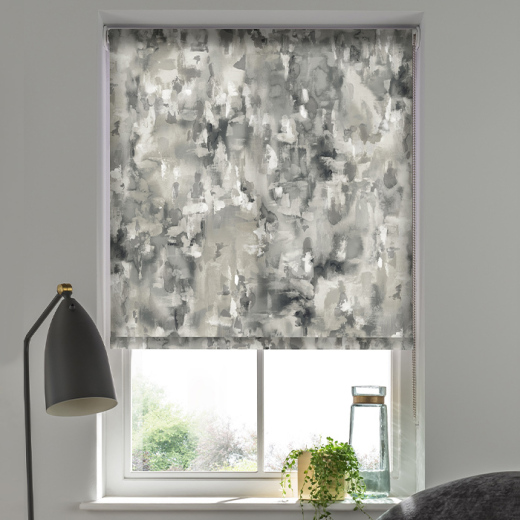Impasto Smoke Roller Blind Impasto Smoke Roller Blind