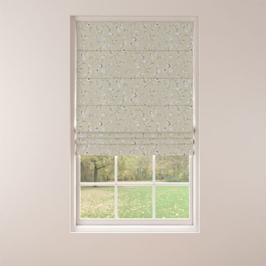 Made To Measure Roman Blinds Cerelia Indigo Made To Measure Roman Blinds Cerelia Indigo