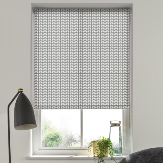 Made To Measure Tiny Stem Cool Grey Roller Blind Made To Measure Tiny Stem Cool Grey Roller Blind