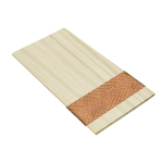 Limestone Inspirewood Venetian Blind with Pecan Tape Swatch Limestone Inspirewood Venetian Blind with Pecan Tape Swatch