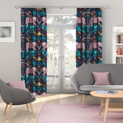 Made To Measure Curtains Zambezi Navy Made To Measure Curtains Zambezi Navy