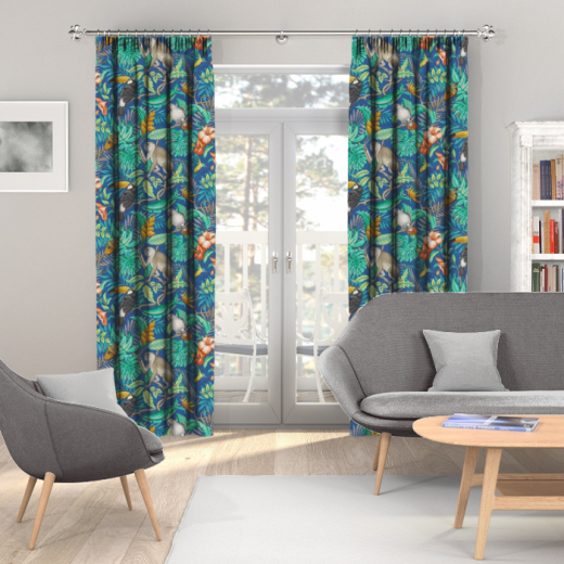 Made To Measure Curtains Rainforest Marine Made To Measure Curtains Rainforest Marine