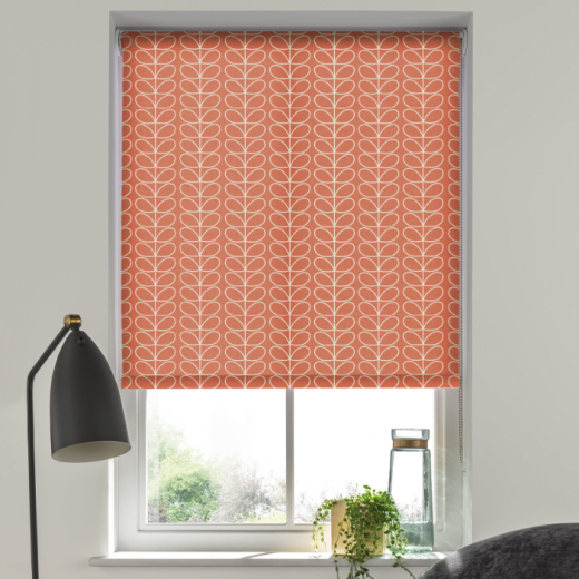 Made To Measure Linear Stem Tomato Roller Blind Made To Measure Linear Stem Tomato Roller Blind