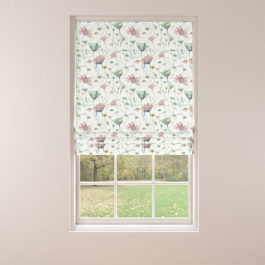 Made To Measure Roman Blinds Elmley Blush Seafoam Made To Measure Roman Blinds Elmley Blush Seafoam