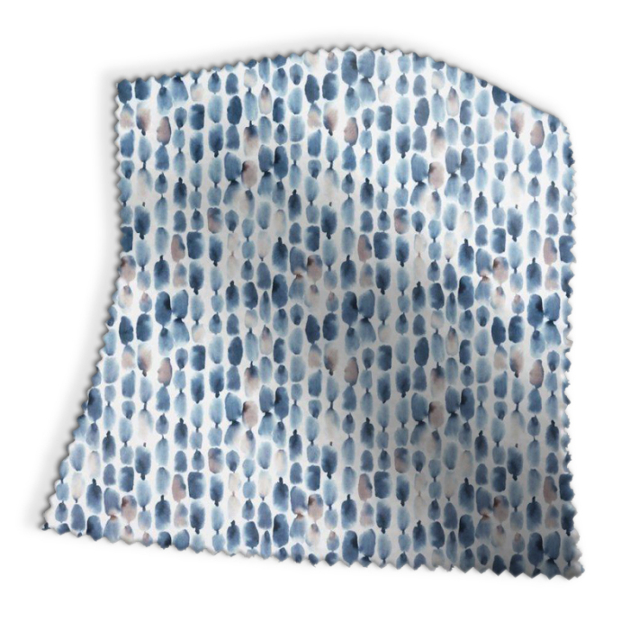 Made To Measure Curtains Ruskin Navy Swatch