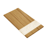 Oak Inspirewood Venetian Blind with Cream Tape Swatch Oak Inspirewood Venetian Blind with Cream Tape Swatch