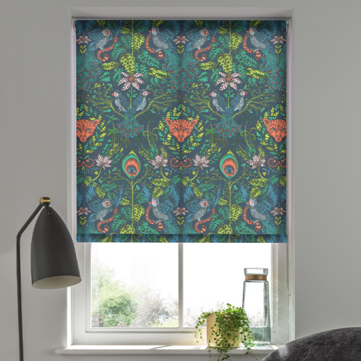 Amazon Navy Roller Blind Amazon Navy Roller Blind