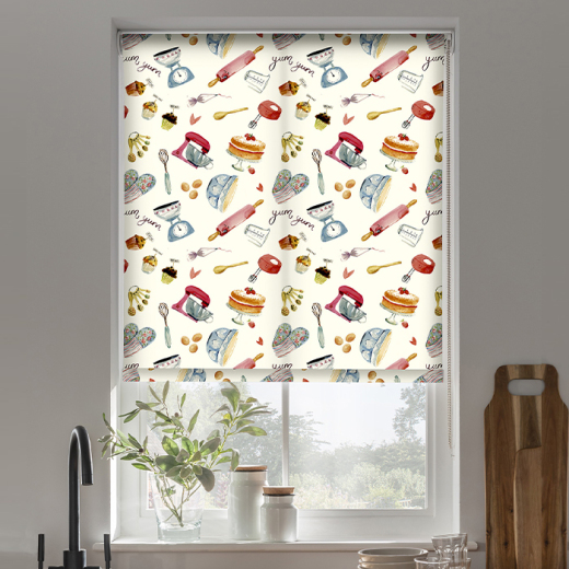 Bake off Cream Roller Blind Bake off Cream Roller Blind