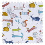 Made To Measure Roman Blind In Oh My Deer Marmalade Made To Measure Roman Blind In Oh My Deer Marmalade