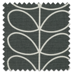 Roman Blind Orla Kiely Linear Stem Cool Grey Roman Blind Orla Kiely Linear Stem Cool Grey