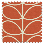 Roman Blind Orla Kiely Linear Stem Tomato Roman Blind Orla Kiely Linear Stem Tomato