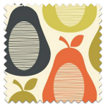 Made To Measure Roman Blind Orla Kiely Scribble Pears Multi Made To Measure Roman Blind Orla Kiely Scribble Pears Multi