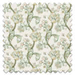 Swatch of Golden Lily Embroidery Linen Blush Swatch of Golden Lily Embroidery Linen Blush