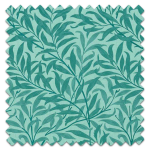 Swatch of Willow Boughs Jacquard Teal Swatch of Willow Boughs Jacquard Teal