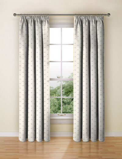 Made To Measure Curtains Dotty Natural Made To Measure Curtains Dotty Natural