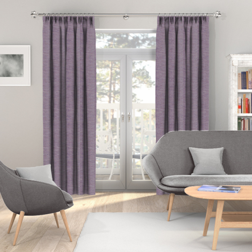 Made To Measure Curtains Dupion Faux Silk Amethyst Made To Measure Curtains Dupion Faux Silk Amethyst