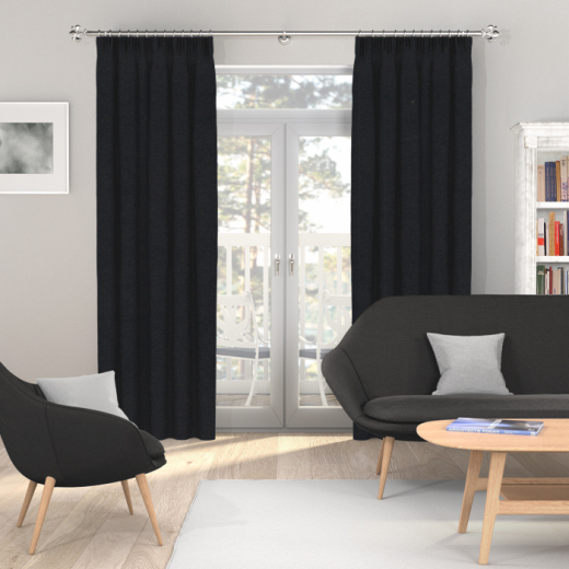 Made To Measure Curtains Luxor Velvet Midnight Made To Measure Curtains Luxor Velvet Midnight