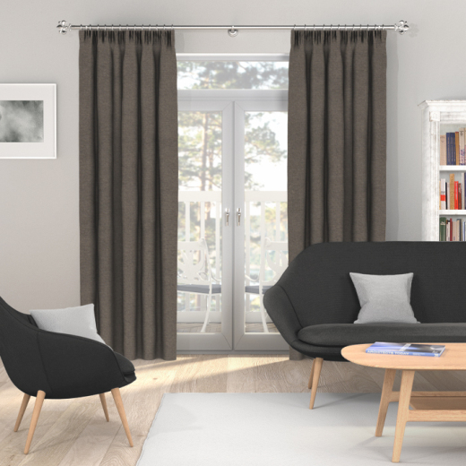 Made To Measure Curtains Luxor Velvet Smoke Made To Measure Curtains Luxor Velvet Smoke