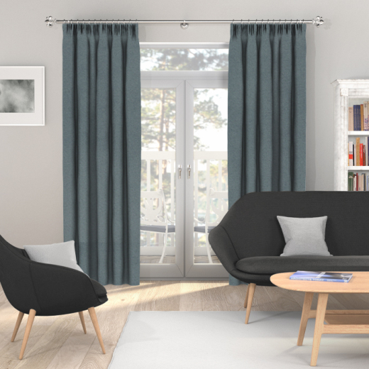 Made To Measure Curtains Luxor Velvet Wedgewood Made To Measure Curtains Luxor Velvet Wedgewood