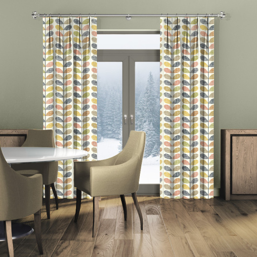Made To Measure Curtains Orla Kiely Scribble Stem Multi Made To Measure Curtains Orla Kiely Scribble Stem Multi