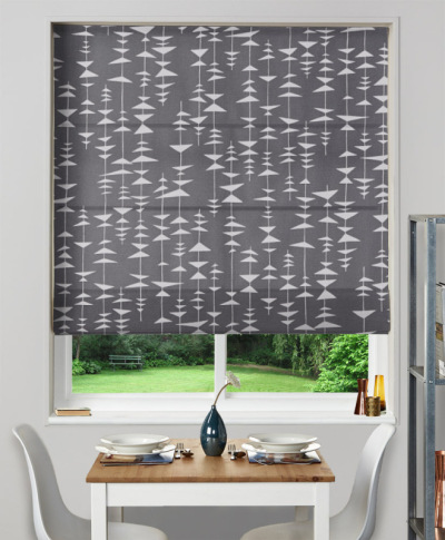 Made To Measure Roman Blind Ditto Liquorice Made To Measure Roman Blind Ditto Liquorice