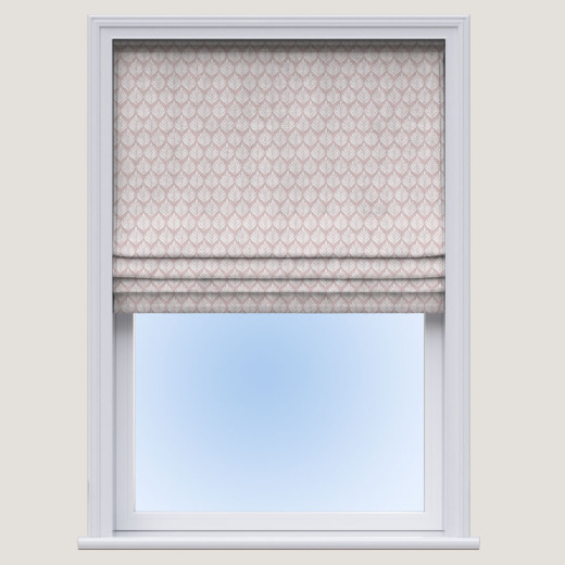 Made To Measure Roman Blind Elise Blush Made To Measure Roman Blind Elise Blush