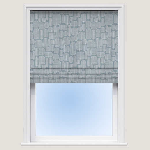 Made To Measure Roman Blind Little Trees Comet Made To Measure Roman Blind Little Trees Comet