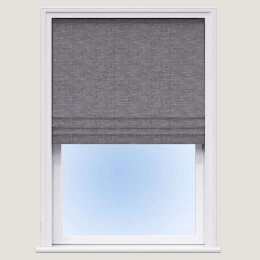 Made To Measure Roman Blind Sisal Pewter Made To Measure Roman Blind Sisal Pewter