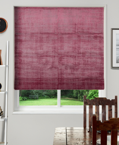 Made To Measure Roman Blinds Alessia Velvet Mulberry Made To Measure Roman Blinds Alessia Velvet Mulberry