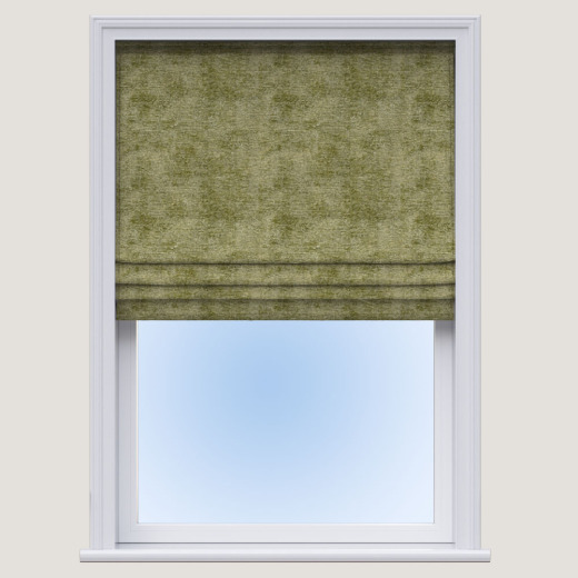 Made To Measure Roman Blind Chenille Sage Made To Measure Roman Blind Chenille Sage