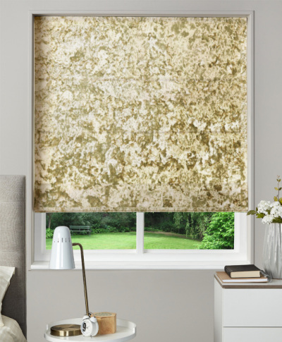 Made To Measure Roman Blind Crush Velvet Sand Made To Measure Roman Blind Crush Velvet Sand