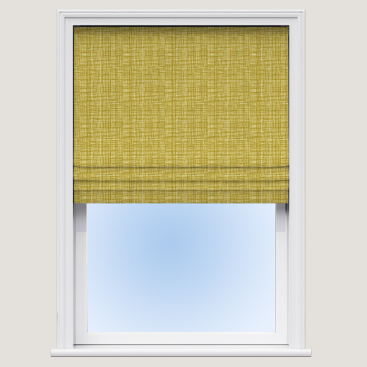 Roman Blind Orla Kiely Scribble Olive Roman Blind Orla Kiely Scribble Olive