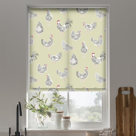 Rooster Sage Roller Blind Rooster Sage Roller Blind