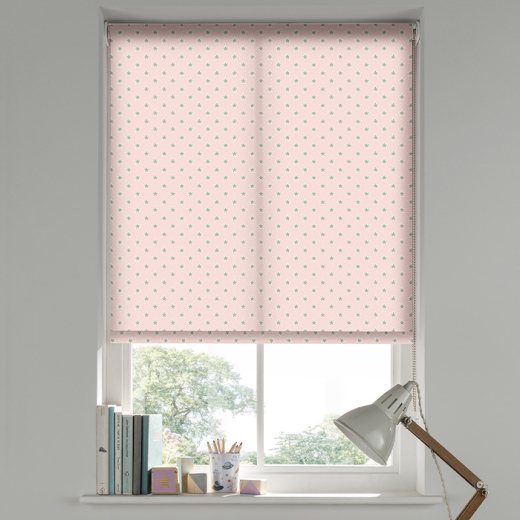 Shooting Stars Pink Roller Blind Shooting Stars Pink Roller Blind