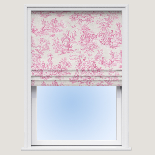 Whistledown Rose Roman Blind Whistledown Rose Roman Blind