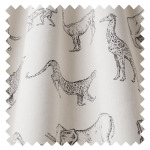 Prairie Animals Anthracite Curtains Prairie Animals Anthracite Curtains
