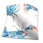 Swatch of Crustaceans Cobalt by Voyage Swatch of Crustaceans Cobalt by Voyage