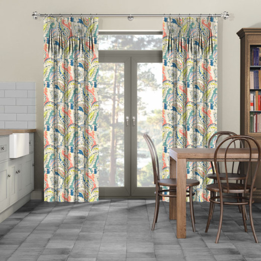 Aretha Coral Curtains Aretha Coral Curtains