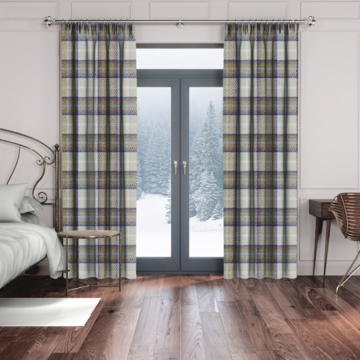 Made To Measure Curtains Balmoral Oxford Blue Made To Measure Curtains Balmoral Oxford Blue