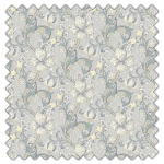 Swatch of Golden Lily Slate Dove by Clarke And Clarke Swatch of Golden Lily Slate Dove by Clarke And Clarke
