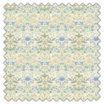 Swatch of Strawberry Thief Apple Blush by Clarke And Clarke Swatch of Strawberry Thief Apple Blush by Clarke And Clarke