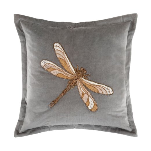 Aria Grey Velvet Cushion Aria Grey Velvet Cushion